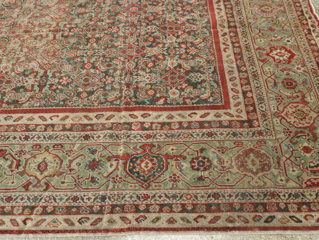 Antique Persian Mahal Carpet, No.17743 - Galerie Shabab