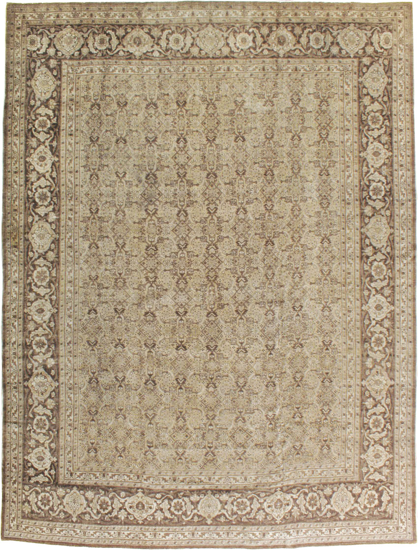 Antique Persian Tabriz Carpet, No.17745 - Galerie Shabab