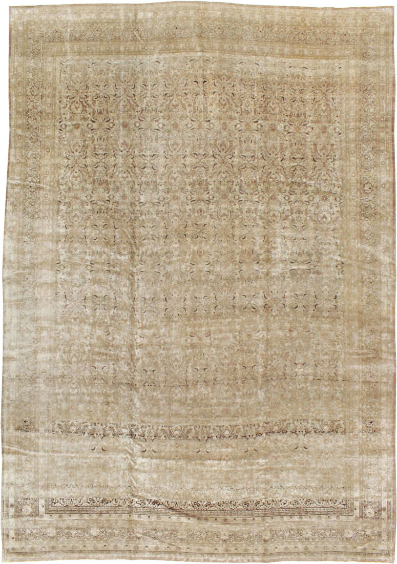 Antique Persian Mashad Carpet, No.17746 - Galerie Shabab