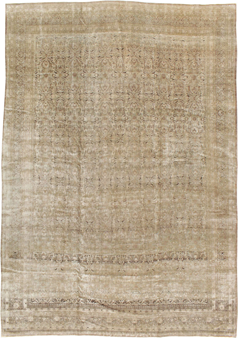 Antique Persian Mashad Carpet, No.17746 - Galerie Shabab