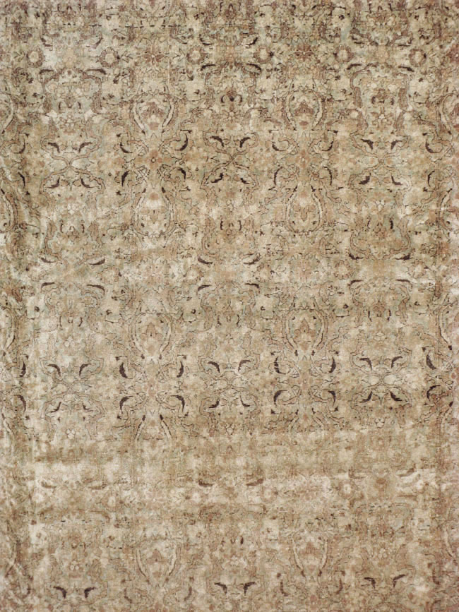 Antique Persian Mashad Carpet, No.17746 - Galerie Shabab