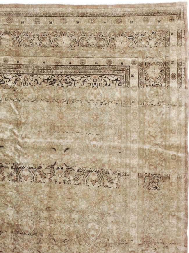 Antique Persian Mashad Carpet, No.17746 - Galerie Shabab