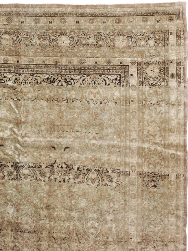 Antique Persian Mashad Carpet, No.17746 - Galerie Shabab