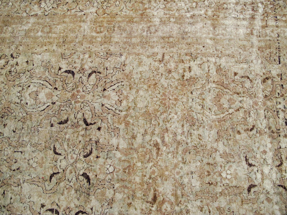 Antique Persian Mashad Carpet, No.17746 - Galerie Shabab