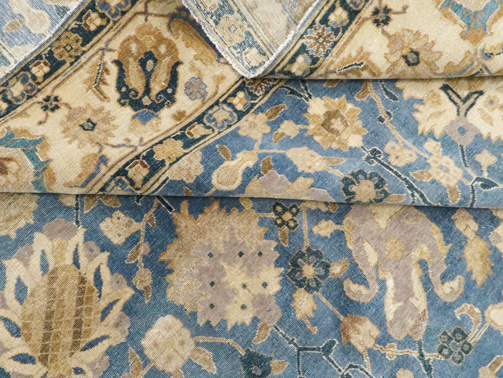 Antique Persian Tabriz Carpet, No.17754 - Galerie Shabab