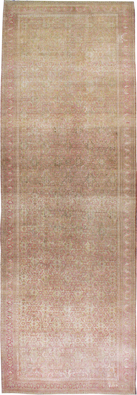 Antique Persian Khorossan Long Rug, No.17756 - Galerie Shabab