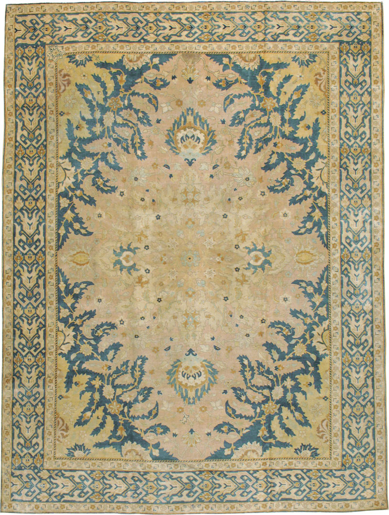 Antique Persian Tabriz Carpet, No.17764 - Galerie Shabab
