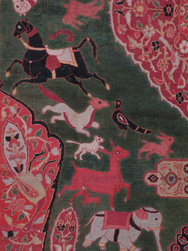 Antique Khorossan Carpet, No.17765 - Galerie Shabab