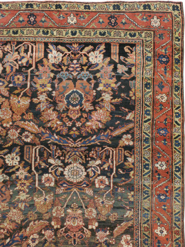 Antique Persian Mahal Carpet, No.17776 - Galerie Shabab