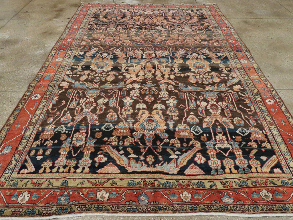 Antique Persian Mahal Carpet, No.17776 - Galerie Shabab
