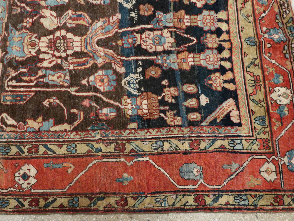Antique Persian Mahal Carpet, No.17776 - Galerie Shabab
