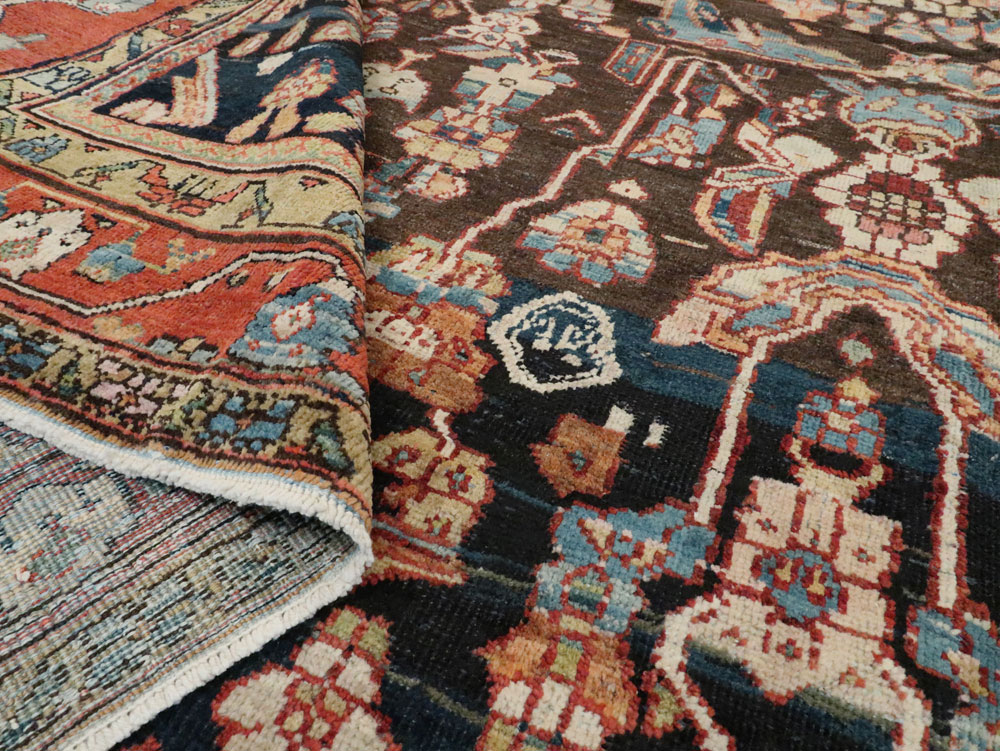 Antique Persian Mahal Carpet, No.17776 - Galerie Shabab