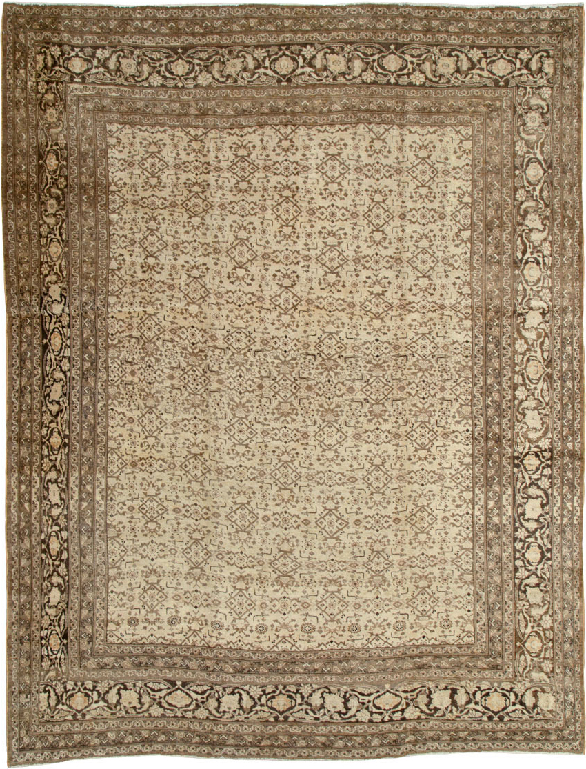 Antique Persian Tabriz Carpet, No.17777 - Galerie Shabab