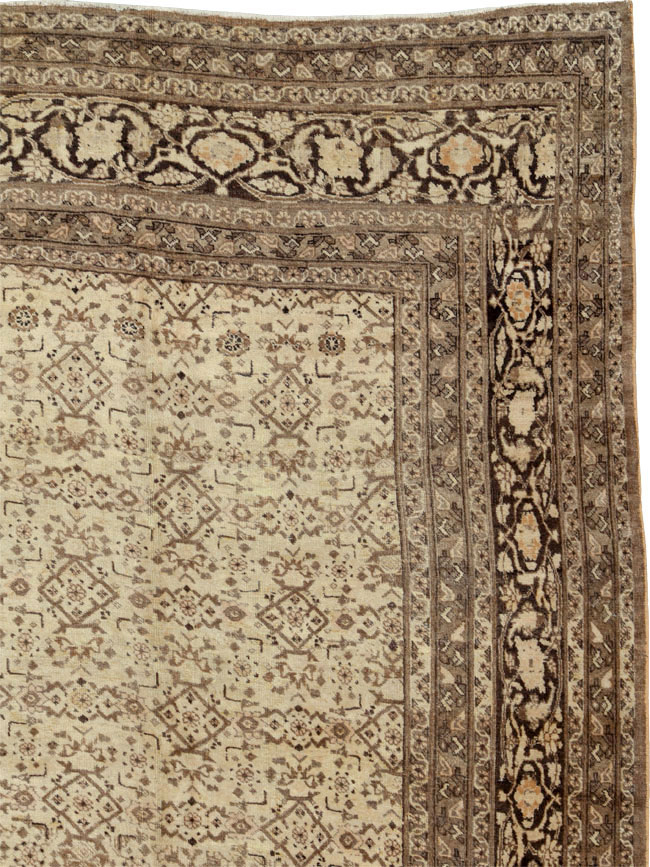Antique Persian Tabriz Carpet, No.17777 - Galerie Shabab