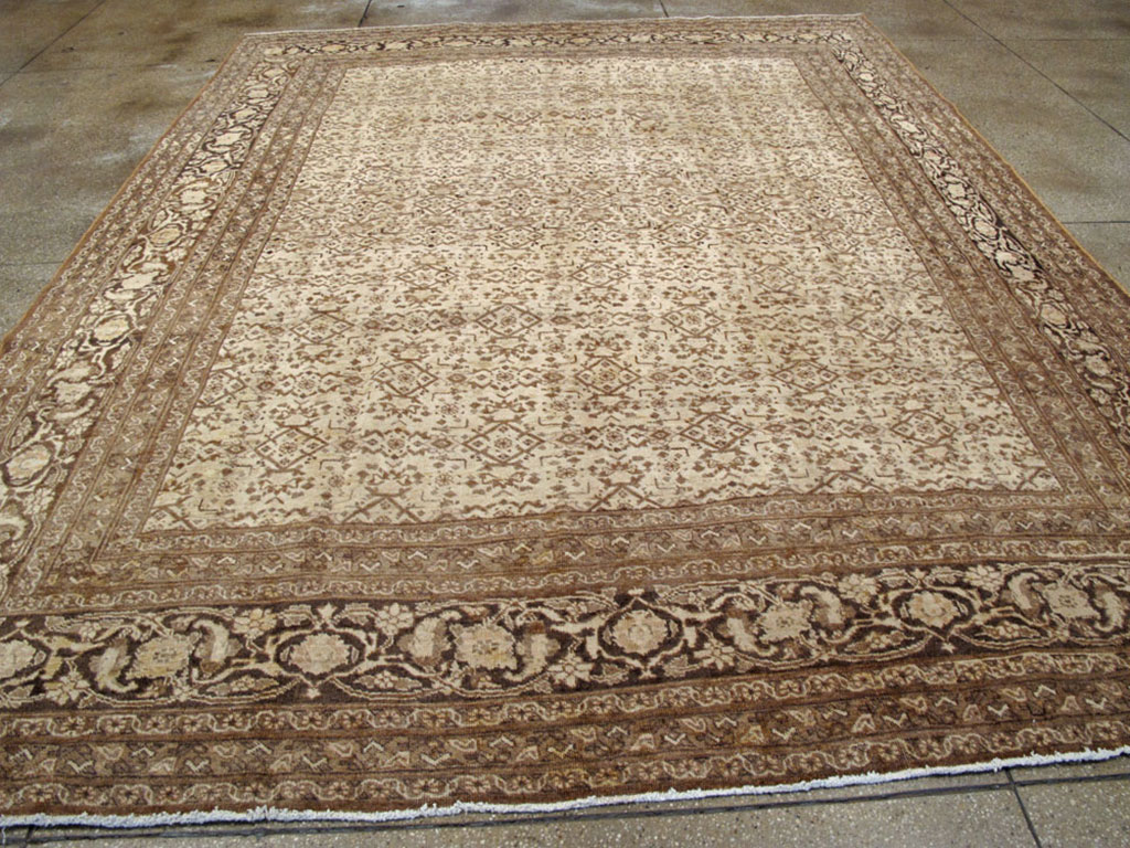 Antique Persian Tabriz Carpet, No.17777 - Galerie Shabab