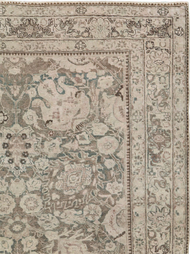 Antique Persian Tabriz Long and Narrow Carpet, No.17782 - Galerie Shabab