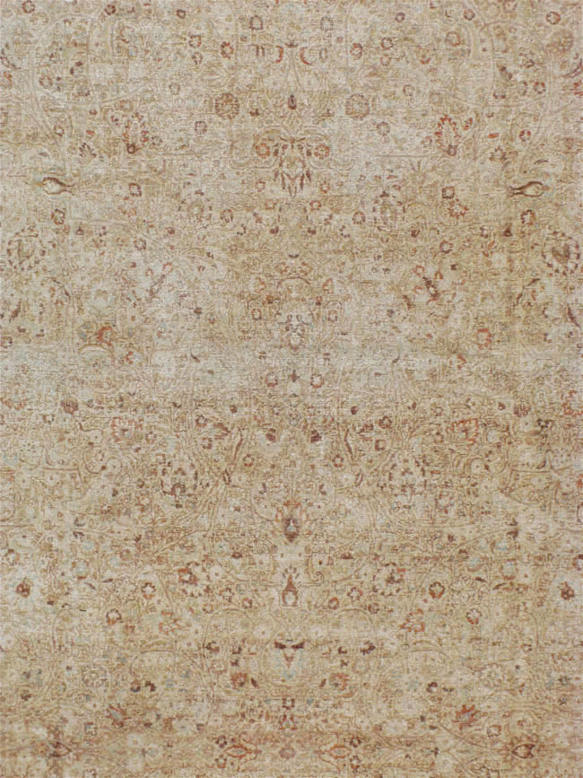 Antique  Persian Mashad Carpet, No.17784 - Galerie Shabab