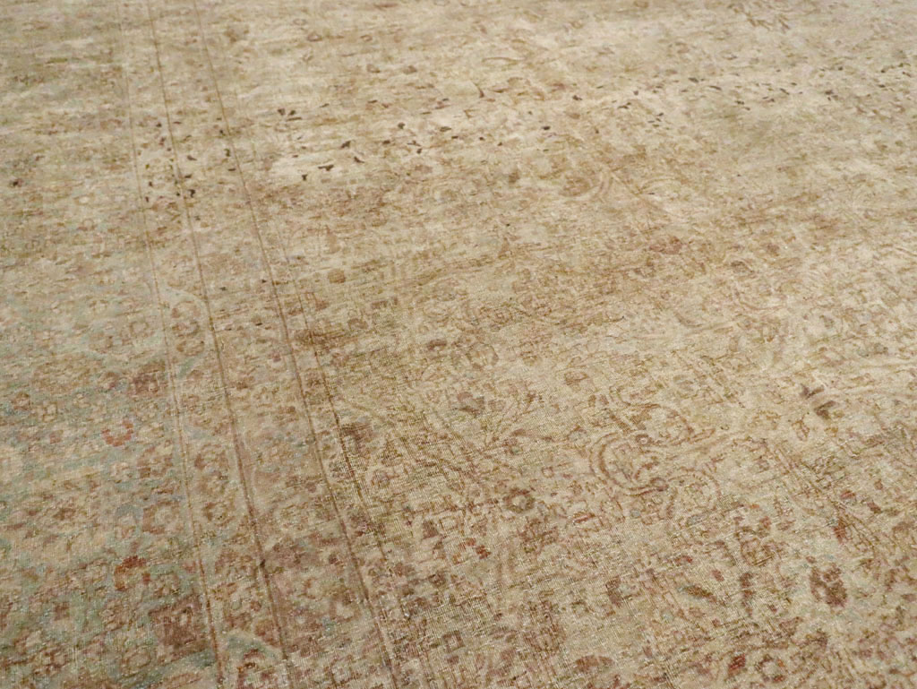 Antique  Persian Mashad Carpet, No.17784 - Galerie Shabab