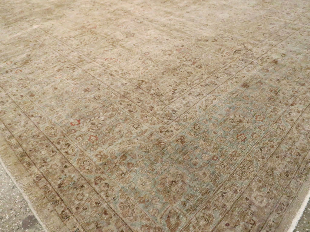 Antique  Persian Mashad Carpet, No.17784 - Galerie Shabab