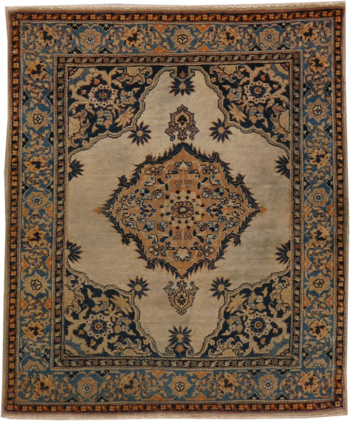 Antique Persian Tabriz Hagi Jalili Rug, No.17788 - Galerie Shabab
