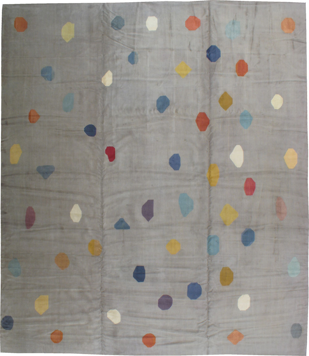 Vintage Deco Carpet, No.17798 - Galerie Shabab