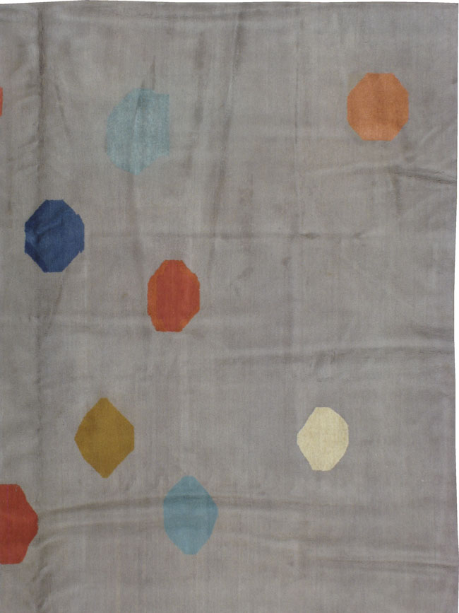 Vintage Deco Carpet, No.17798 - Galerie Shabab