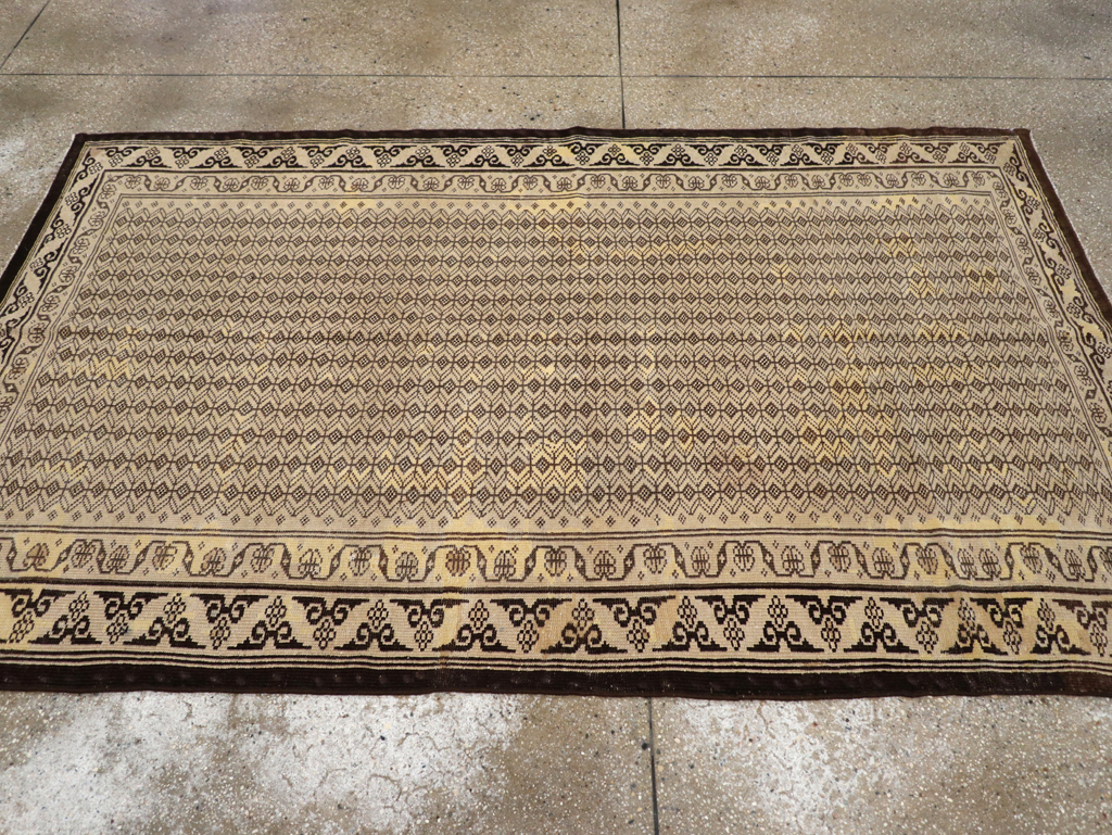 Vintage Indian Agra Rug, No.17800 - Galerie Shabab