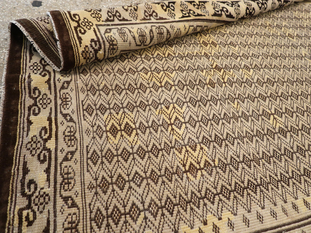 Vintage Indian Agra Rug, No.17800 - Galerie Shabab