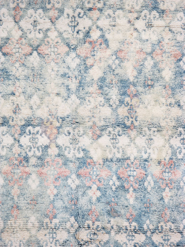 Antique Indian Cotton Agra Carpet, No.17804 - Galerie Shabab