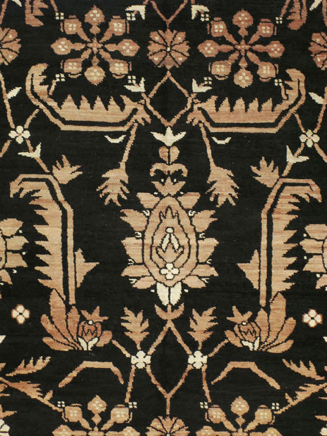 Vintage Indian Cotton Agra Carpet, No.17808 - Galerie Shabab