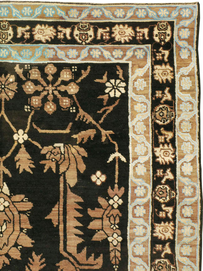 Vintage Indian Cotton Agra Carpet, No.17808 - Galerie Shabab