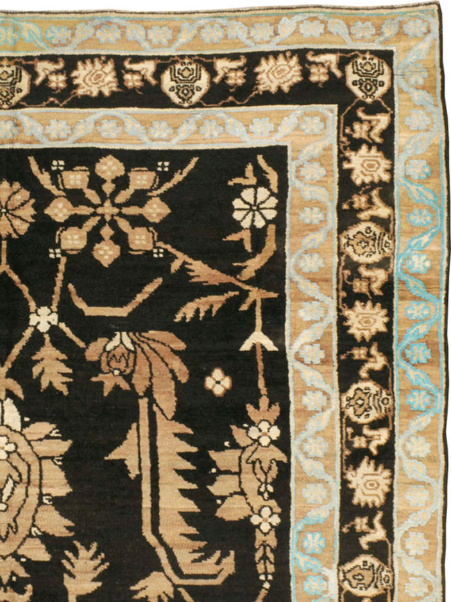 Vintage Indian Cotton Agra Carpet, No.17808 - Galerie Shabab