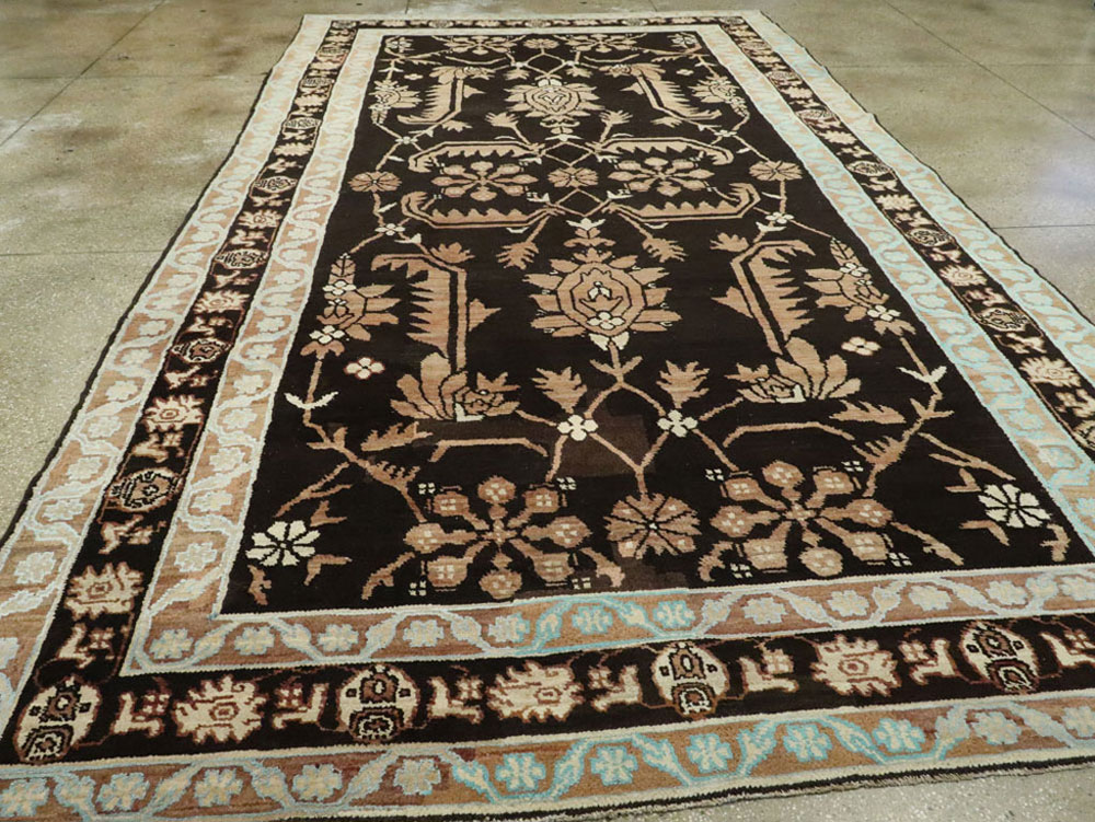 Vintage Indian Cotton Agra Carpet, No.17808 - Galerie Shabab