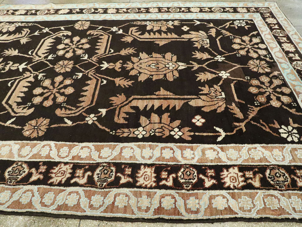 Vintage Indian Cotton Agra Carpet, No.17808 - Galerie Shabab