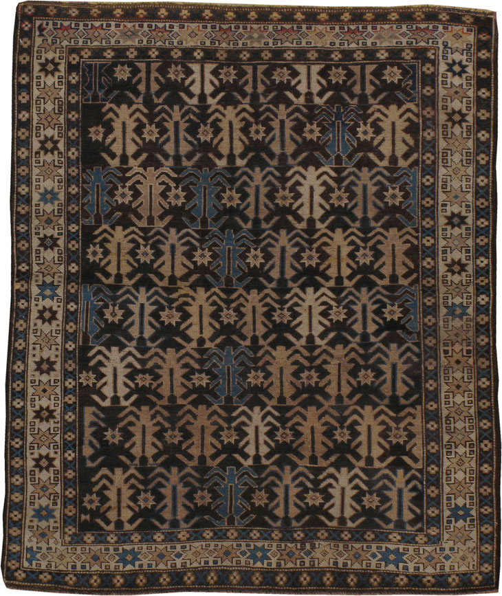 Antique Caucasian Shirvan Rug, No.17833 - Galerie Shabab