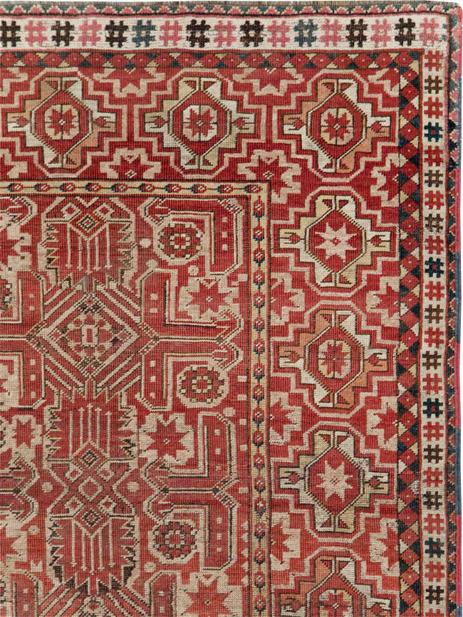 Antique Beshir Carpet, No.17837 - Galerie Shabab