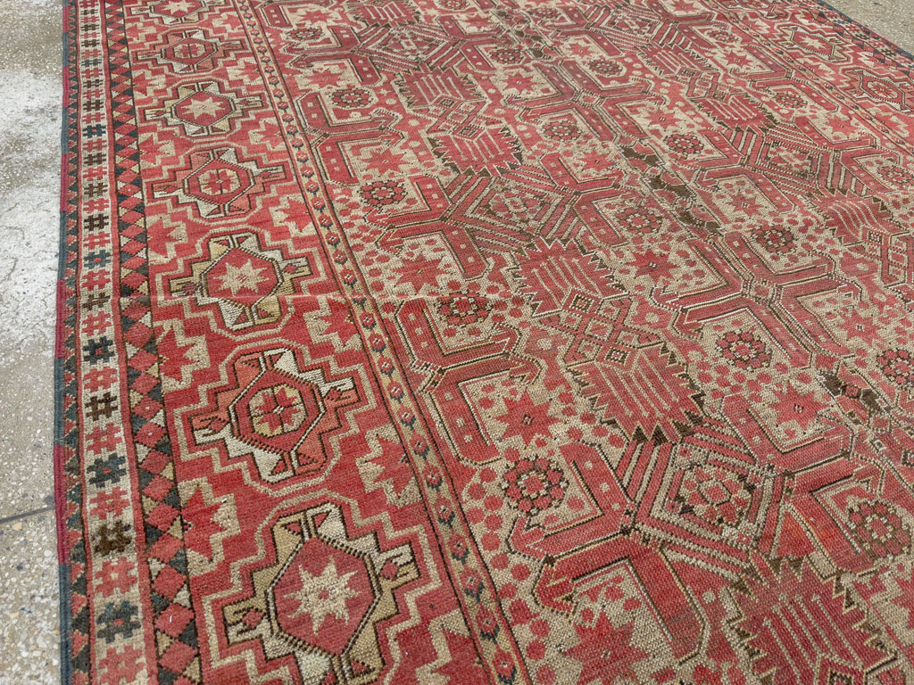 Antique Beshir Carpet, No.17837 - Galerie Shabab