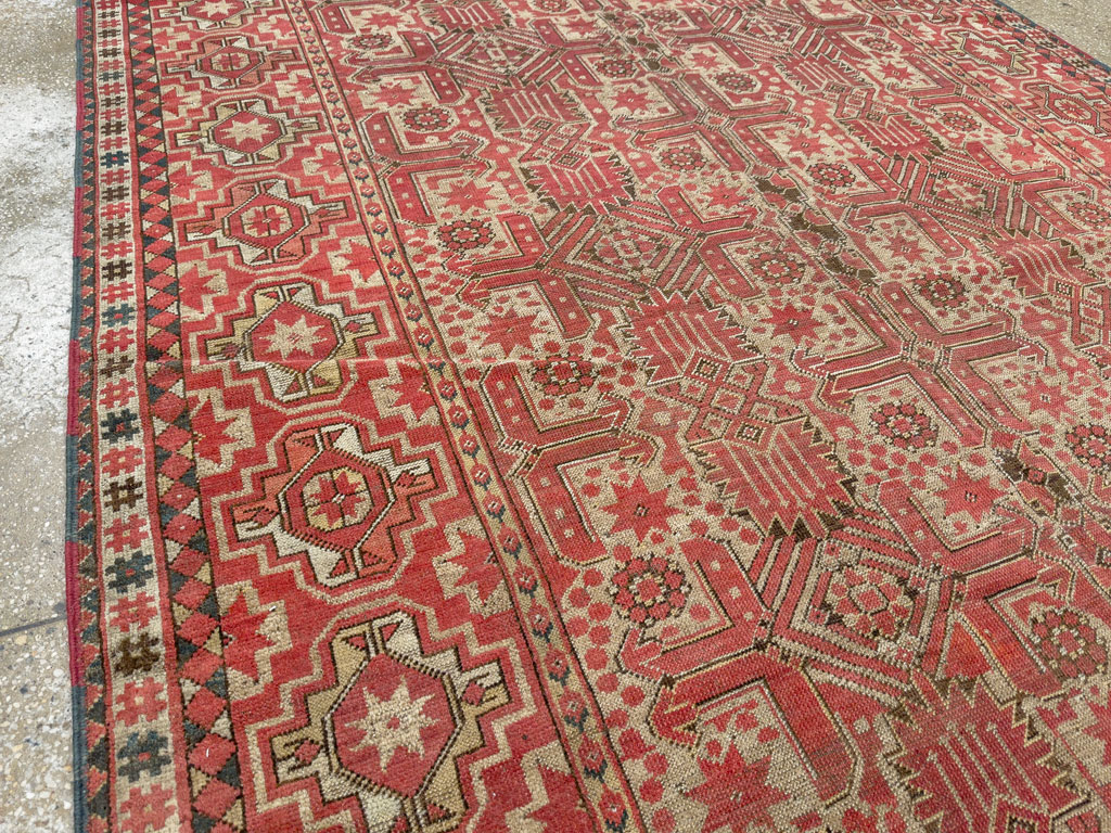Antique Beshir Carpet, No.17837 - Galerie Shabab