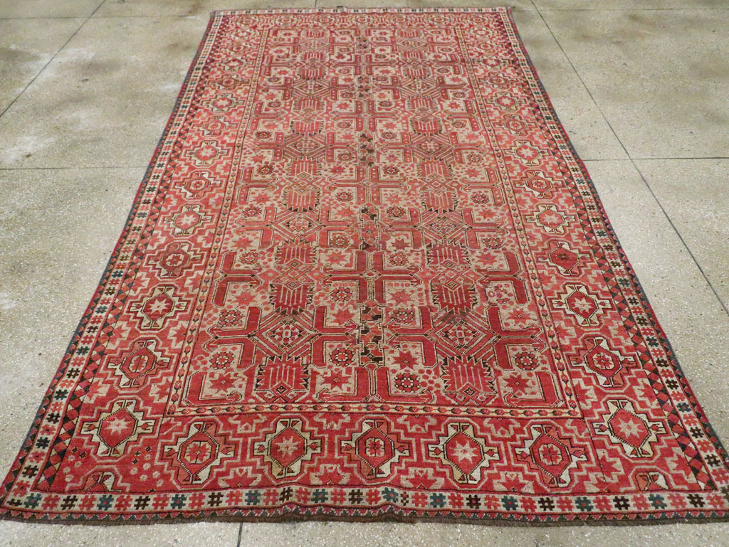 Antique Beshir Carpet, No.17837 - Galerie Shabab