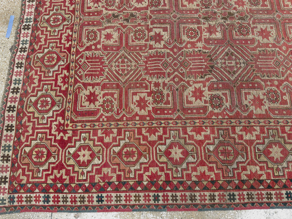 Antique Beshir Carpet, No.17837 - Galerie Shabab
