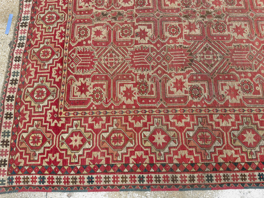 Antique Beshir Carpet, No.17837 - Galerie Shabab