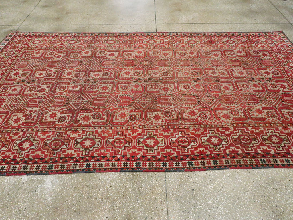 Antique Beshir Carpet, No.17837 - Galerie Shabab