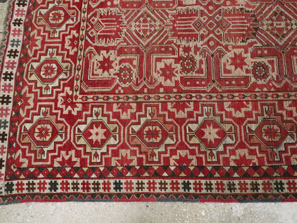 Antique Beshir Carpet, No.17837 - Galerie Shabab