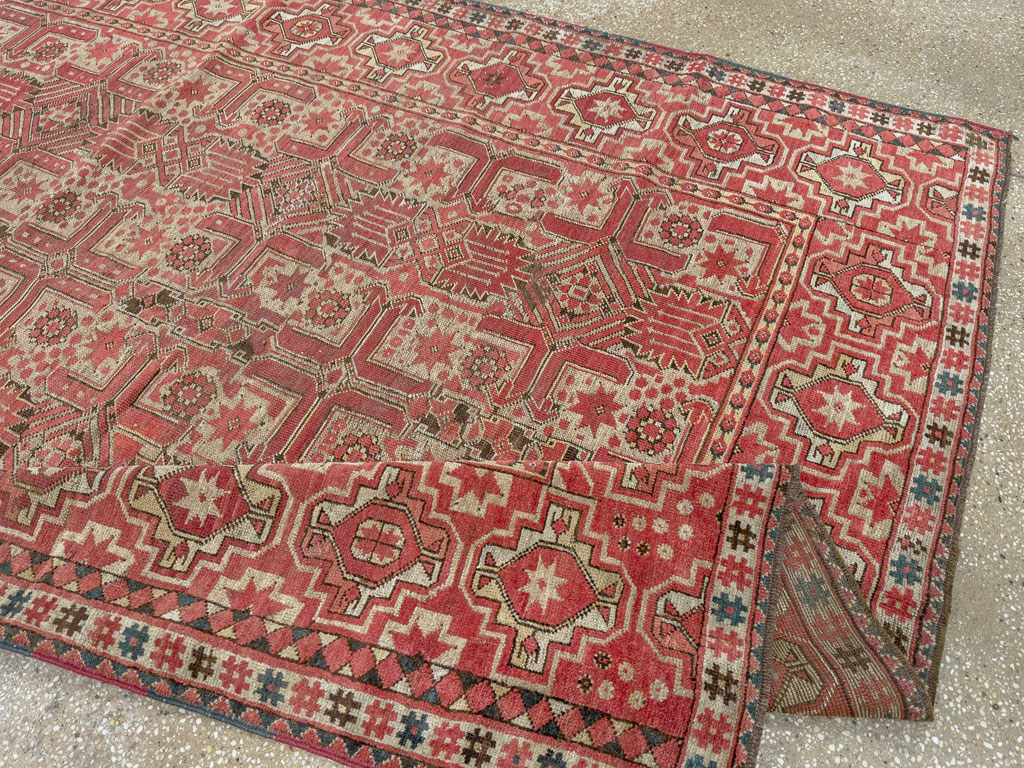 Antique Beshir Carpet, No.17837 - Galerie Shabab