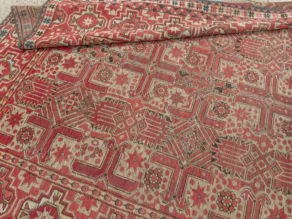 Antique Beshir Carpet, No.17837 - Galerie Shabab