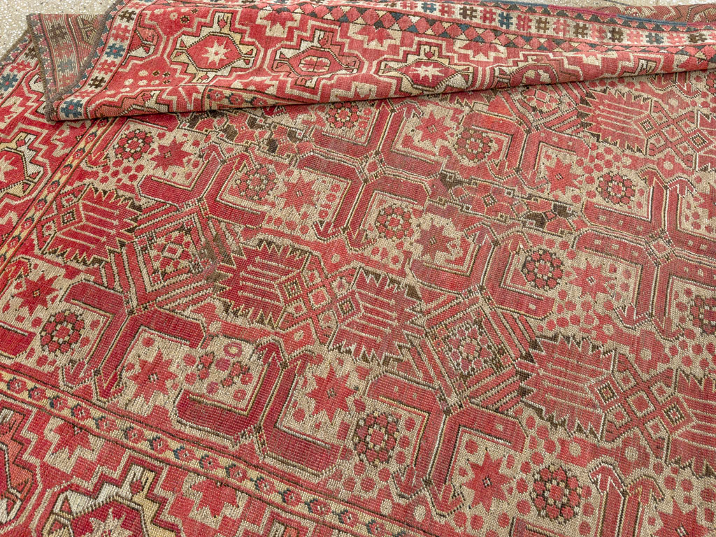 Antique Beshir Carpet, No.17837 - Galerie Shabab