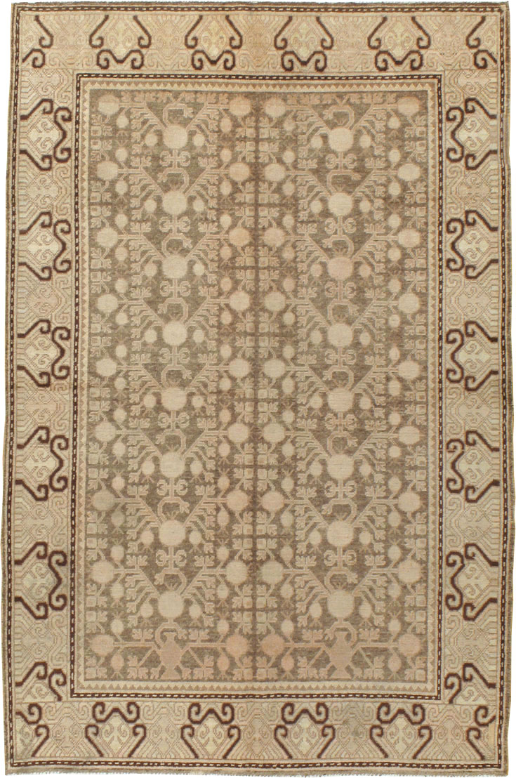 Antique East Turkestan Khotan Carpet, No.17862 - Galerie Shabab