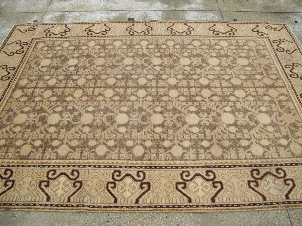 Antique East Turkestan Khotan Carpet, No.17862 - Galerie Shabab