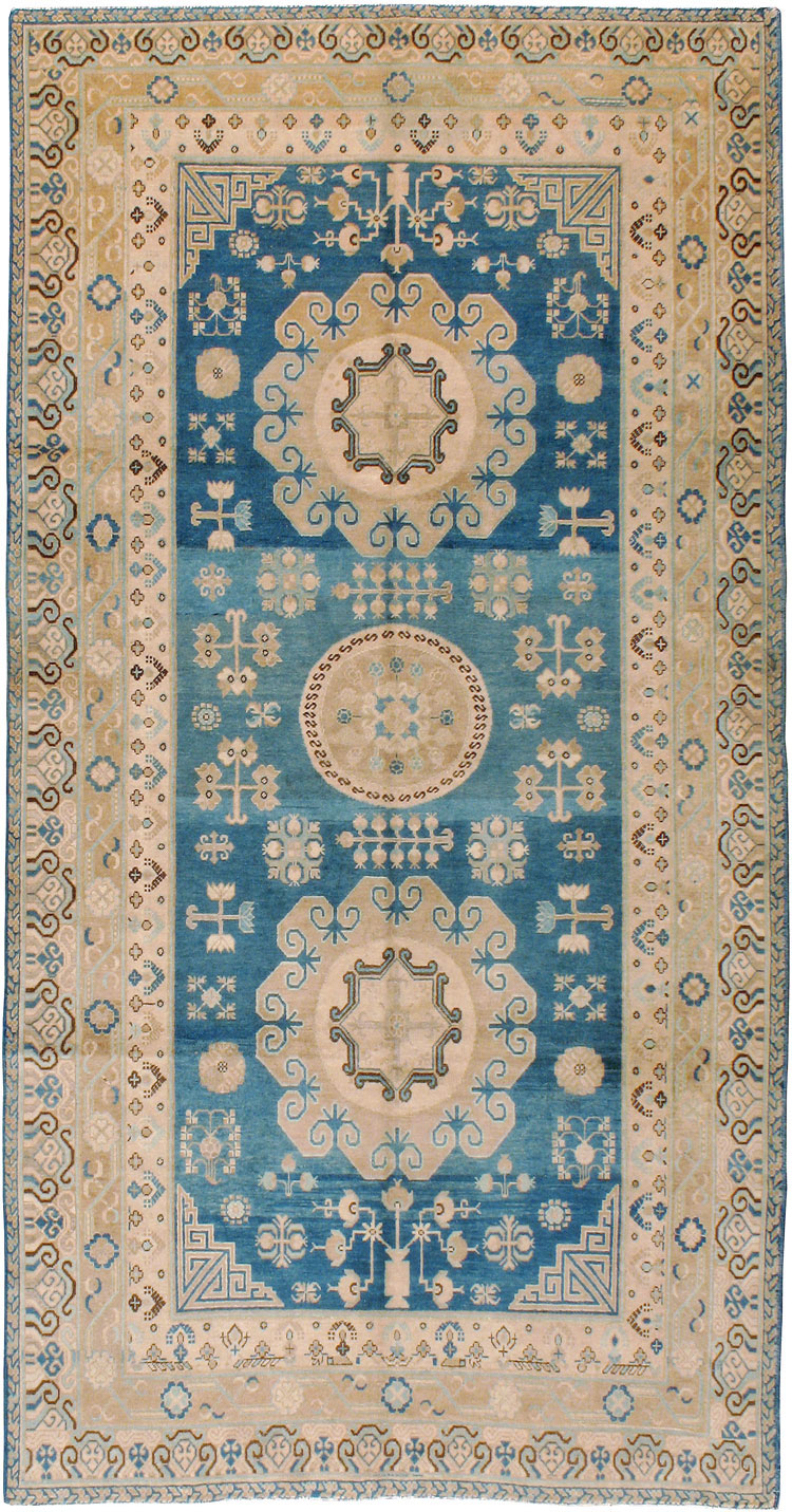 Antique East Turkestan Khotan Carpet, No.17869 - Galerie Shabab