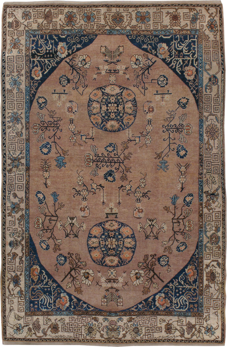 Antique Khotan Carpet, No.17872 - Galerie Shabab